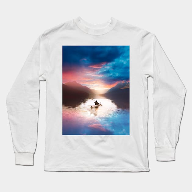 colorful peace Long Sleeve T-Shirt by Rohit929